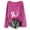 Hot Pink, variant on Gunia Breast Cancer T Shirts For Women Pink Ribbon Breast Cancer Awareness Gifts Long Sleeve V Neck Shirt Fashion Fall Tops,Size S-3Xl