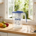 thumbnail image 5 of Muecwrye Cold Water Kettle, Transparent Refrigerator Cold Water Pitcher Large Capacity with Spigot for Living Room Fruit Infuser, 5 of 7
