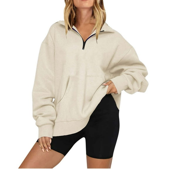 BILIKEYU Women's Long Sleeve Tops Sweatshirts, Womens Tops, Fall Clothes, Sweaters for Women