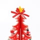 thumbnail image 4 of Adorno de árbol de Navidad de Estatua DIY Árbol de Navidad 3D, Decoración para Dormitorio Oficina Sala de , Soporte para fotografía Rojo S Colco mini estatua de escritorio, 4 of 6