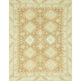 thumbnail image 1 of Ahgly Company Machine Washable Indoor Rectangle Abstract Khaki Gold Area Rugs, 2' x 5', 1 of 7
