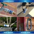 thumbnail image 2 of Freeze Miser Outdoor Faucet Freeze Protection - Automatic Valve Shield Activates at 37°F - Winter Spigot Cover Alternative - Easy Install - 4 Pack, 2 of 9