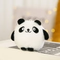 thumbnail image 4 of Plush Doll Soft Texture Cartoon Design Adorable Compact Panda Stuffed Toy for Kids, 4 of 8