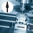thumbnail image 5 of HERFIER 5C Adjustable Threaded Collet Stop Set Fit for Lathe Chucker Mill and CNC (Black 3.93x0.98x0.98in, 5 of 9