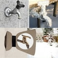 thumbnail image 3 of Kieccall 2-Pack Outdoor Faucet Cover Winter Insulation Protector - Freeze Proof Antifreeze Spigot Guard, 3 of 4