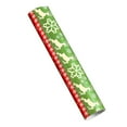 thumbnail image 2 of 1PC DIY Men's Women's Children's Christmas Wrapping Paper Holiday Gifts Wrapping Truck Plaid Snowflake Green Tree Christmas Design Snowflake Car Christmas Wrapping Paper, 2 of 7