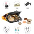 thumbnail image 4 of Sunflower seamless printing Compact Microfiber Coin Purse with Zinc Alloy Clasp - Small Wallet for Women - 4.3x4.7 Inch/11x12 cm - Stylish Coin Pouch Organizer for Coins and Keys, 4 of 7
