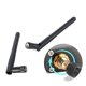 thumbnail image 4 of 6dBi Double Band WiFi Antennas 2.4GHz/5.8GHz Universal Antennas for Amplifiers Routers Signal Boosters, 4 of 5