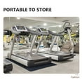 thumbnail image 3 of LEEYNEER 2pcs Rubber  for Treadmill Equipment Floor Gym Pad Workout Pads, 3 of 7