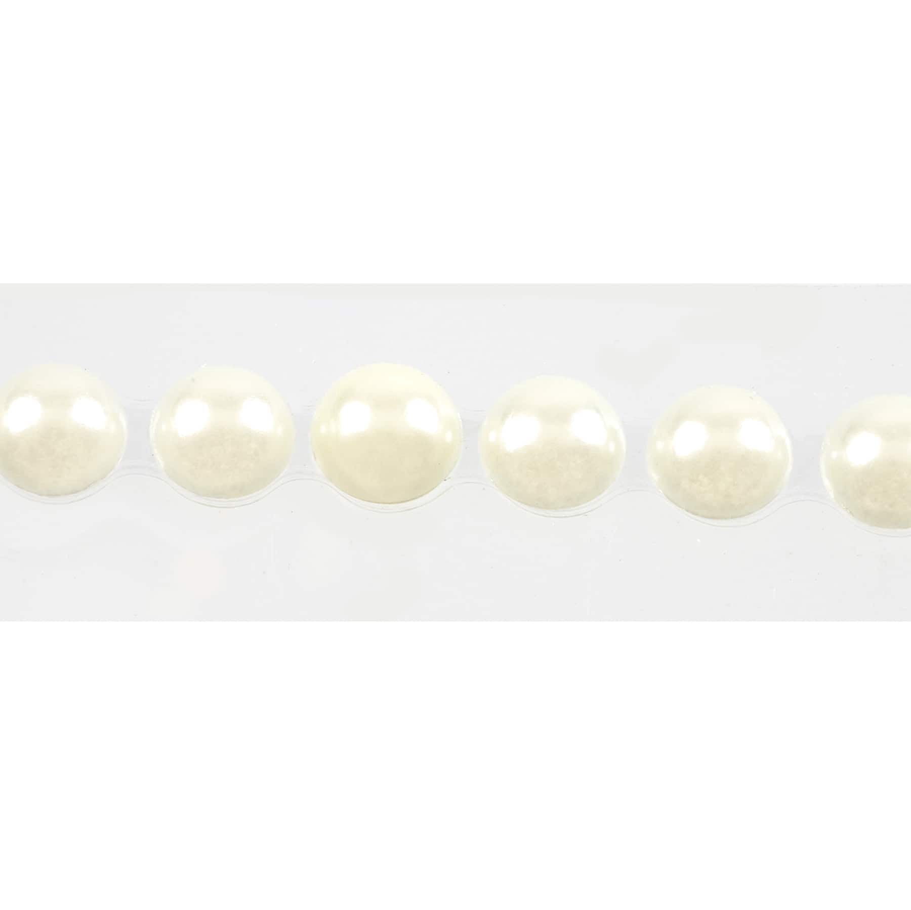 Recollections White Pearl Stickers Bling on a Roll, 12 Pack