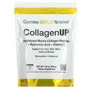 Collagen Peptides Powder with Hyaluronic Acid, Support for Healthy Hair, Skin, Nails, Joints and Bones, Non-GMO, Gluten and Dairy Free, Unflavored, 7.26 oz, Fish Sourced