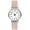 Light Pink, variant on Luminous Digital Watch with Soft Faux Leather Strap 24 Hours Time Round Dial Quartz Watch Women Fashion Wrist Watch for Students Nurse Office Worker Christmas Birthday Gift