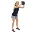 thumbnail image 4 of Balón medicinal ProsourceFit para slam 13,5 kg negro 30 lb, 4 of 7