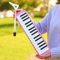 thumbnail image 3 of Teclado de juego melódico duradero portátil de 32 teclas juego de melódica de Piano con bolsa de transporte instrumentos musicales para principiantes JShteea El nuevo, 3 of 9