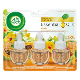 Scent Fill Tobacco Sage Plug in Refill Air Freshener, 3 Scented Oil Refills 