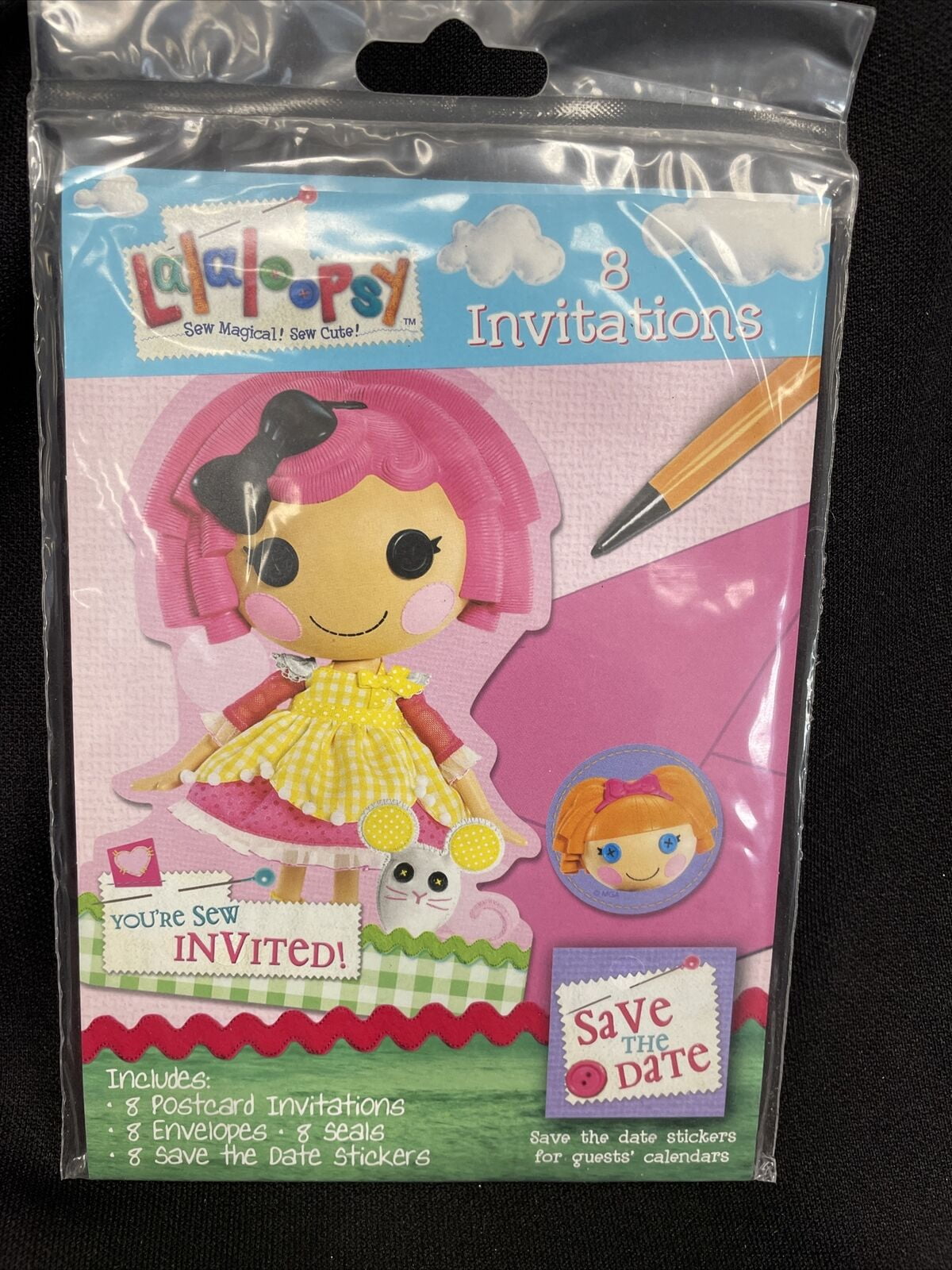Lalaloopsy Die-Cut Invitations Set - Walmart Business Supplies, image size:1200x1600