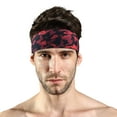 thumbnail image 2 of karymi Stretch Tie Headband/Sports Sweatband Tennis Basketball Sweat Hair Hiking Accessories, 2 of 6
