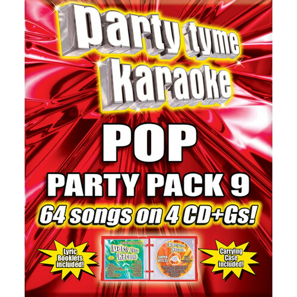 Various Artists Party Tyme Karaoke Pop Party Pack 9 CD