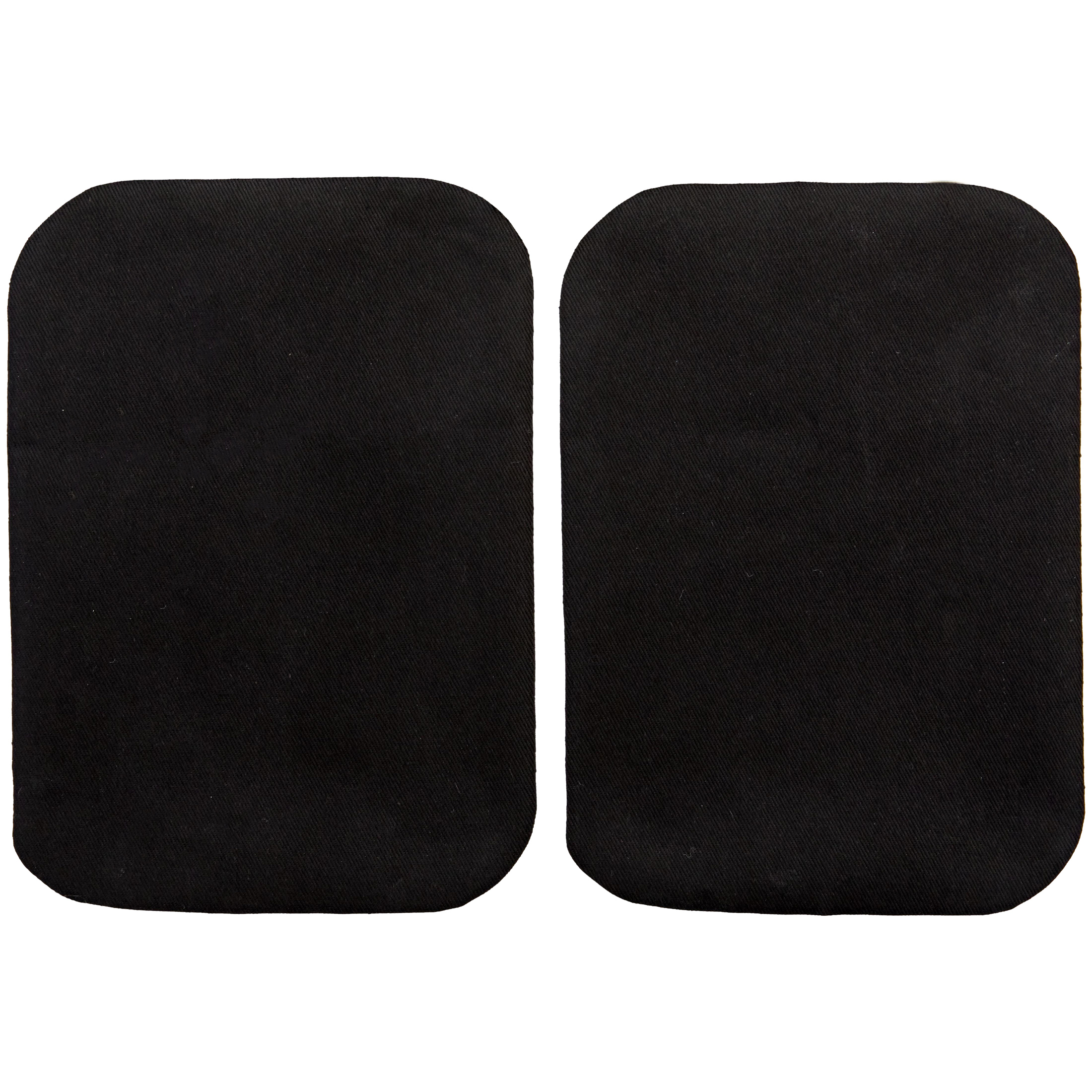 Bondex Black 5x7 Twill Iron-On Patches, 2 Pieces 