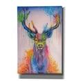 thumbnail image 1 of Epic Graffiti 'Deer Splash Colors' by Ivan Negrete, Canvas Wall Art, 12"x18", 1 of 8