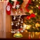 thumbnail image 4 of Luces de noche de ambiente de Navidad de luz de árbol de Navidad de hierro de cristal LED (M C) Likrtyny Para estrenar, 4 of 8