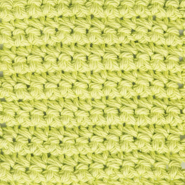 Bernat Handicrafter Cotton Yarn - Solids-Hot Green, 1 count