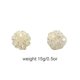 thumbnail image 5 of Jumpingount 1 par de pendientes de cristal Vintage para niñas, aretes estéticos para cumpleaños, joyería para novia, regalos personalizados para Ropa, zapatos y accesorios Miscelánea Blanc Jumpingount AP009698-02, 5 of 6
