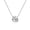 04-Apr-Natural White Topaz, variant on Valentines Day Gifts for Her Topaz Pendant Necklace for Women S925 Sterling Silver 2CT Round Birthstone Jewelry April Birthday Mothers Day Gifts for Her Girlfriend Wife Mom