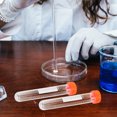 thumbnail image 3 of SHISUYAN 20pcs Plastic Tube With Lid 10ml Sample Test Tube Small Storage Bottle Liquid Vial, 3 of 9