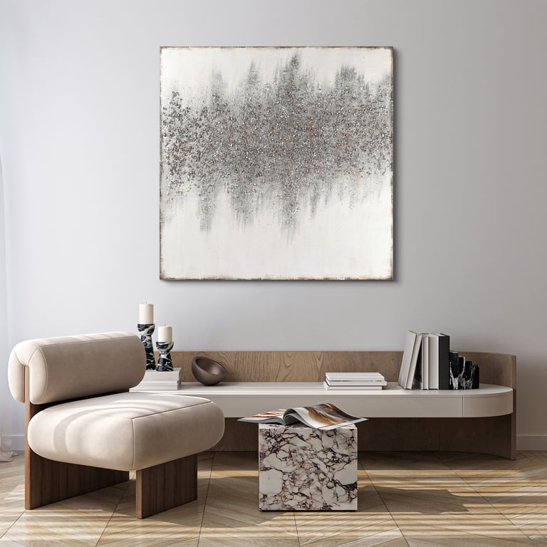 Empire Art Golden Dust Textured Metallic Hand Painted Wall Art