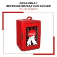 thumbnail image 6 of Coca-Cola Polar Bear 28 Can Cooler/Warmer 12V DC 110V AC Mini Fridge Red, 6 of 7