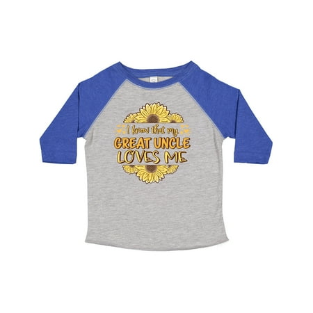 

Inktastic I Know That My Great Uncle Loves Me Gift Toddler Boy or Toddler Girl T-Shirt