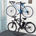 thumbnail image 1 of Costway Freestanding Gravity Bike Stand Two Bicycles Rack For Storage or Display, 1 of 6