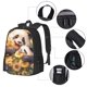 thumbnail image 2 of Fotbe Cute Panda Sunflower Mochila para Hombre y Mujer - Tela Oxford 600D Resistente - Mochila Impermeable de Gran Capacidad para Escuela, Viajes y Senderismo, 2 of 6