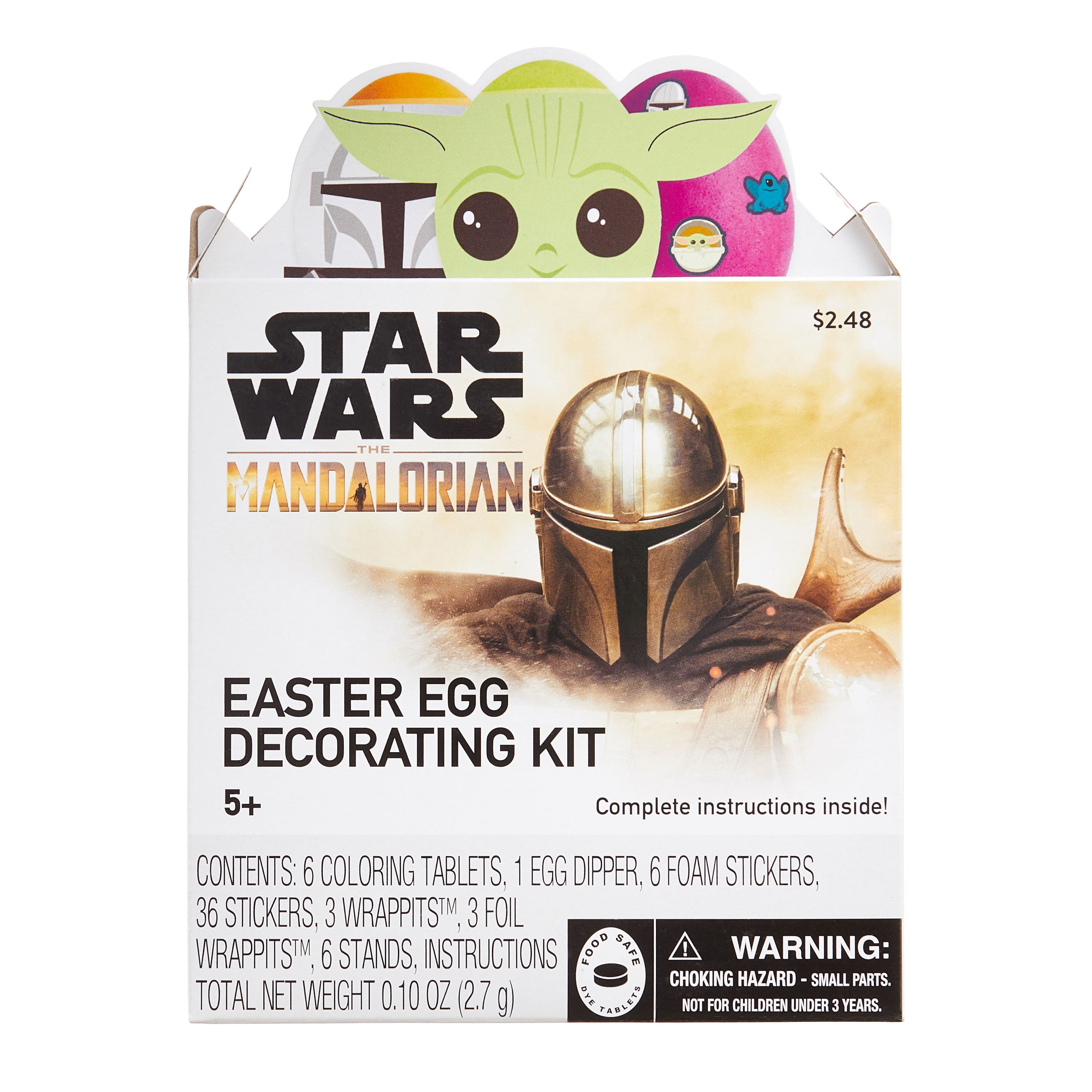 55 STICKERS GLAZE Fun Details about   DISNEY STAR WARS Easter Egg Decorating Kit *NEW* 