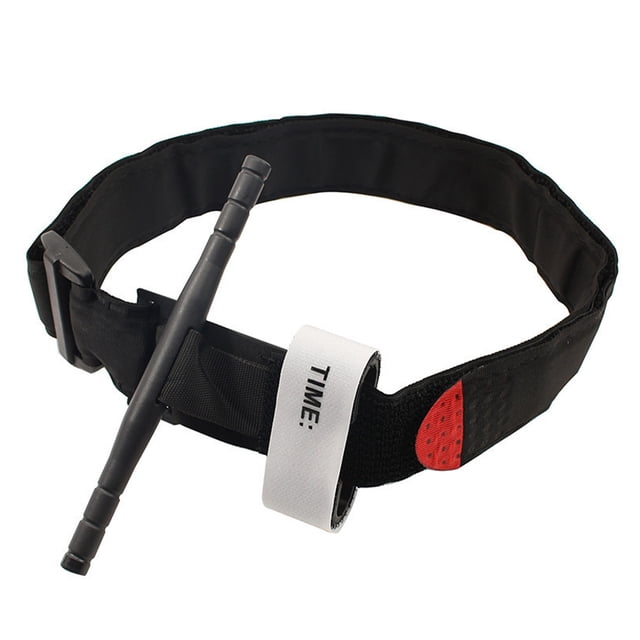 Torniquete de emergencia, torniquete con hebilla de emergencia Torniquete negro Torniquete de supervivencia Los mejores materiales Jadeshay A
