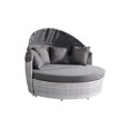 thumbnail image 3 of SOGNO Deluxe All-Weather Wicker Patio Daybed Set 62"W, 3 of 6
