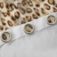 thumbnail image 4 of Homewish Teens Leopard Cheetah Print Black Out Curtains,Abstract Geometric Curtains Pack of 2 (42x63 Each),Animal Print Bedroom Curtains,Luxury Bedroom Decor, 4 of 6