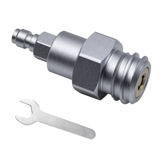 Luzkey Carbonator CO2 Tank Adapter Directly Replacement Male Quick Disconnect Quick Joint for Water Sparkling Water Makers Beer