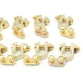 thumbnail image 3 of Unique Bargains 10Pcs Angle Type Battery Cable Terminal Connector Holder Post Clamp Clip for Car, 3 of 3