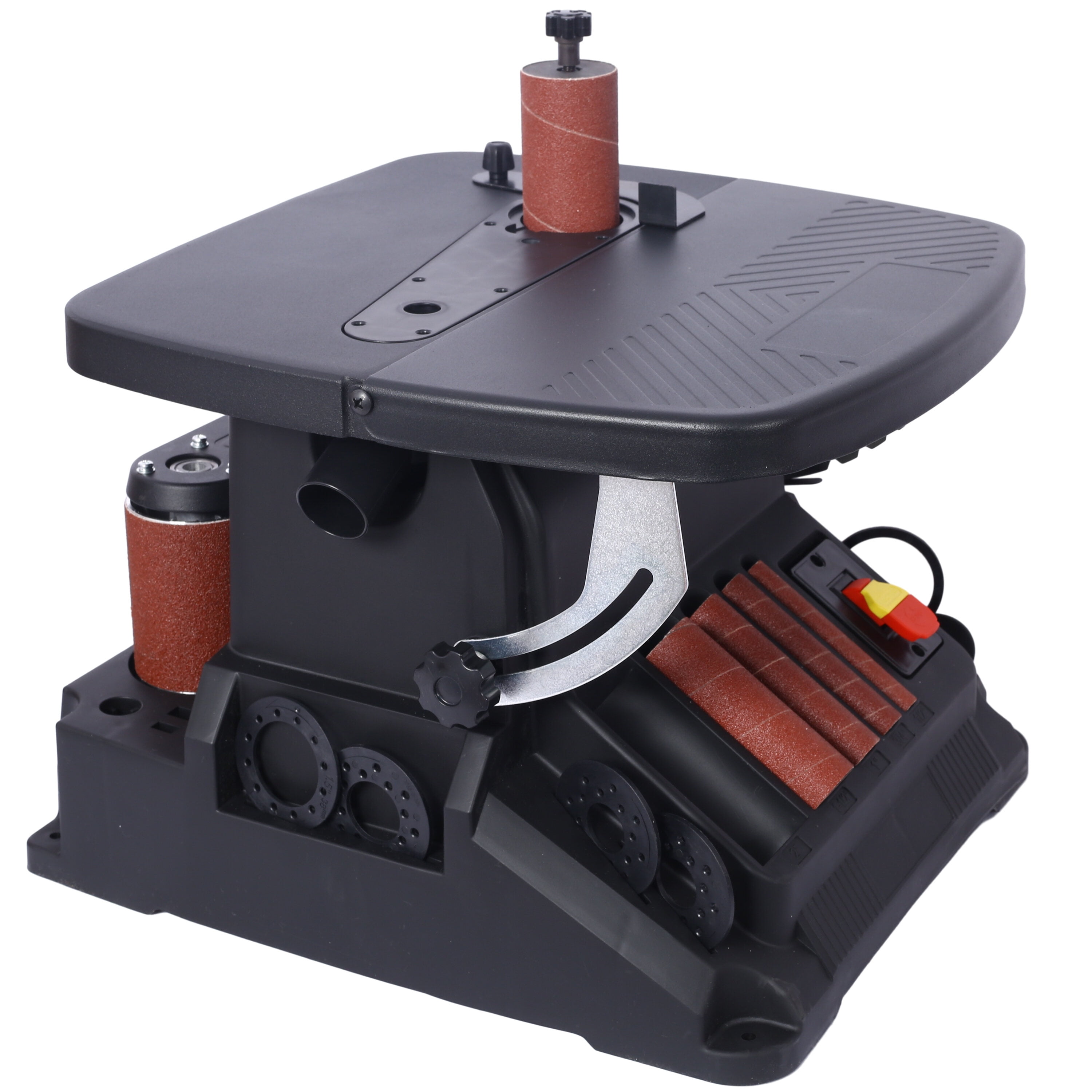 Cordless Drill Vertical Oscillating Spindle Sander & Belt Sander, 2 IN 1 Combination Woodworking Machine,Impact Driver
