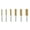 Brass Wire, variant on 6 Pcs Steel Wire Hole Brush Set for Electric Drill Drill Bore Brush Bronze Bore Brush Resistance