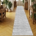 thumbnail image 4 of Boho 2'x10' Washable Hallways Rug, 2x10FT Runner Rug with Rubber Backed, Vintage Runners for Laundry Non Slip Carpet Khaki Lightweight Door Mat Indoor Entrance, 4 of 6