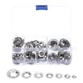 thumbnail image 1 of Uxcell 220 Pcs Internal Tooth Washers Set, 7 Sizes M3/M4/M5/M6/M8/M10/M12 Quick Star Locking Washers, 304 Stainless Steel, 1 of 6