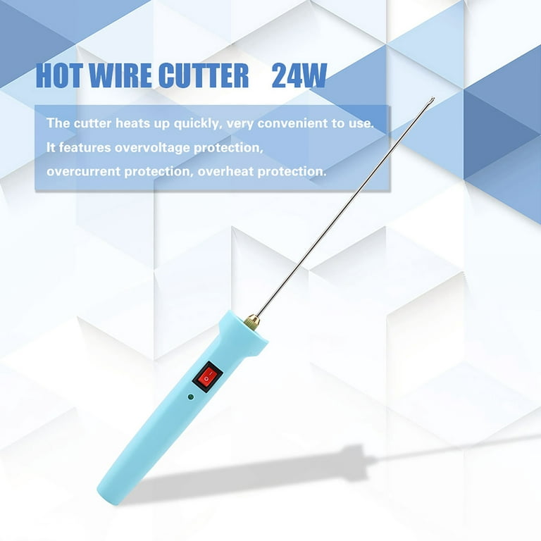 Hot Wire Hot Wire Foam Cutter Hot Wire Pen Hot Wire Cutter Pen 24W 20cm  Electric Hot Wire Cutter Foam Polystyrene Heat Cutting Engraving Pen US  Plug 100-240V 