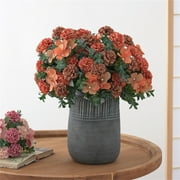 Bfogop Fake Flowers Indoor Plants, Flower Pot Decoration, UV & Fading Resistant, Wedding Bouquets, Spring Decor for Kitchen Living Room Bathroom Centerpiece Table