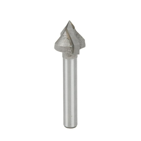 

Router Bit Blade Diameter 16mm VShaped Tungsten Steel Engraving Milling Cutter for CNC Routers Slotting Hemming(90° )
