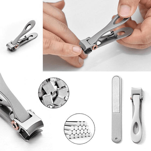 Nail Clipper, Wide Opening Toenail Clippers for Thick Nails Heavy Duty Stainless Steel Fingernail Clippers for Ingrown Manicure,Pedicure,Men Women