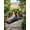 Black, variant on Organic Cotton Yoga Mat – Handwoven, Anti-Slip Exercise & Meditation Mat 2x6 Ft Travel-Friendly