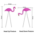 thumbnail image 5 of GiftExpress Set of 4, Small Pink Flamingo Yard Ornament/Mini Lawn Flamingo Ornaments/Pink Flamingo Garden Yard Decor (4), 5 of 6